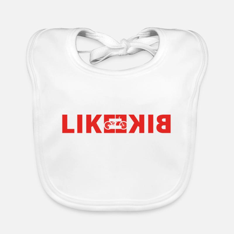 Comme le cycle de vélos de course de vélo cycline égale d'amour Bavoir bio Bébé