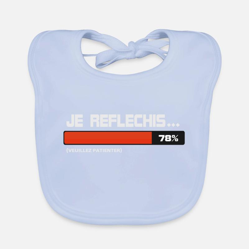 I thought, wait, please wait Organic Baby Bibs