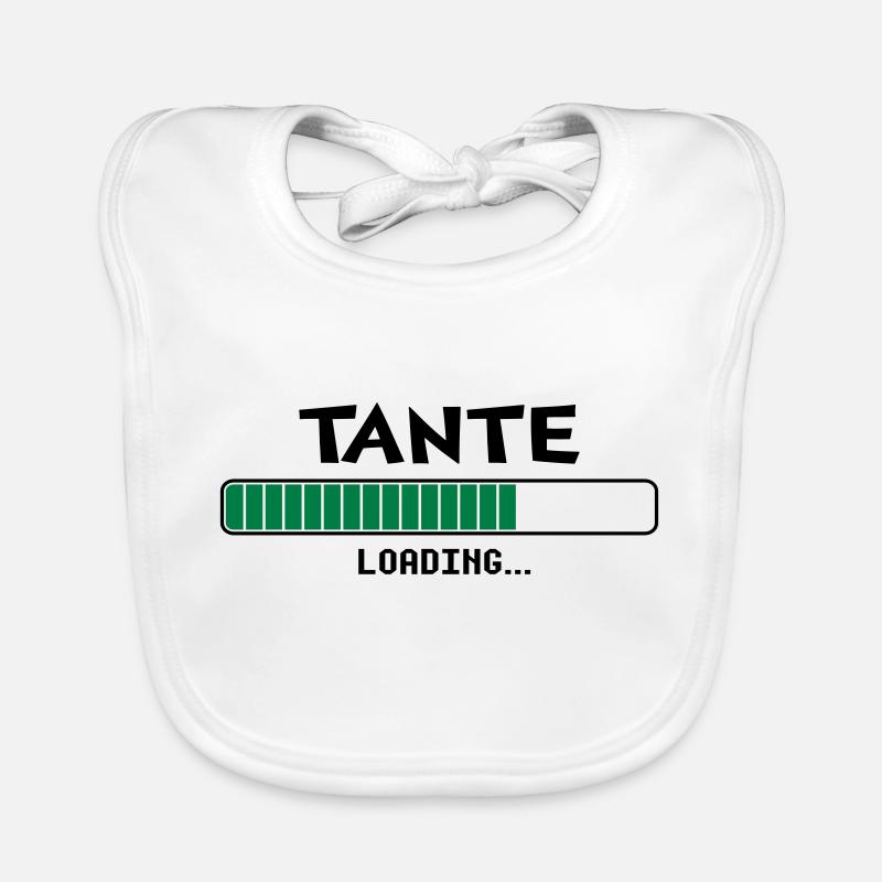Tante loading Ladebalken Baby Bio-Lätzchen