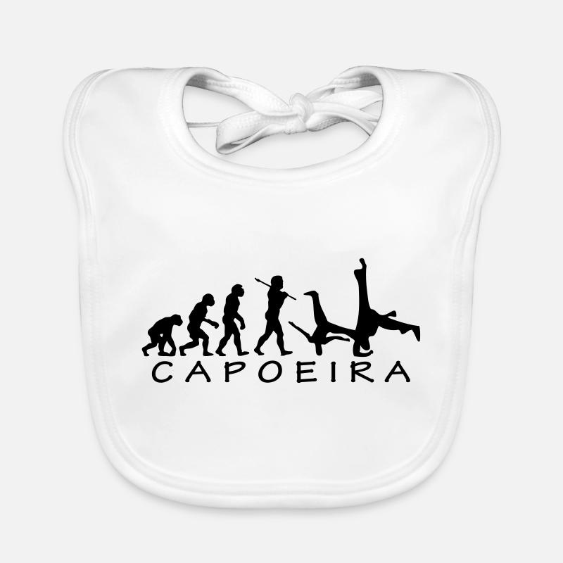 Capoeira Evolution Bavoir bio Bébé