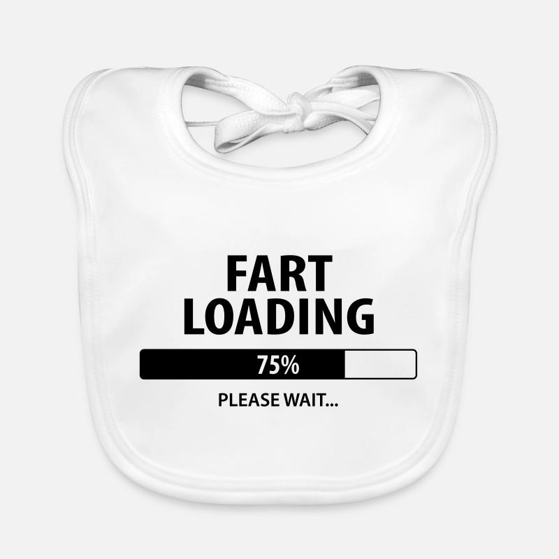 FART Loading Organic Baby Bibs