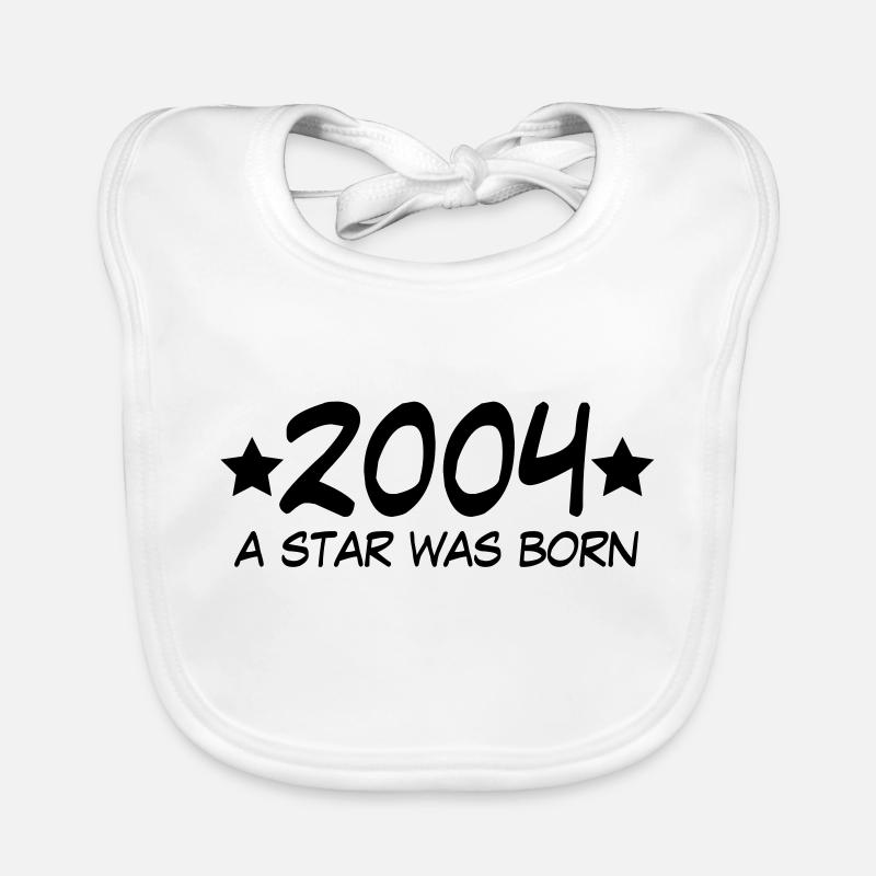 2004 a star was born (fr) Bavoir bio Bébé