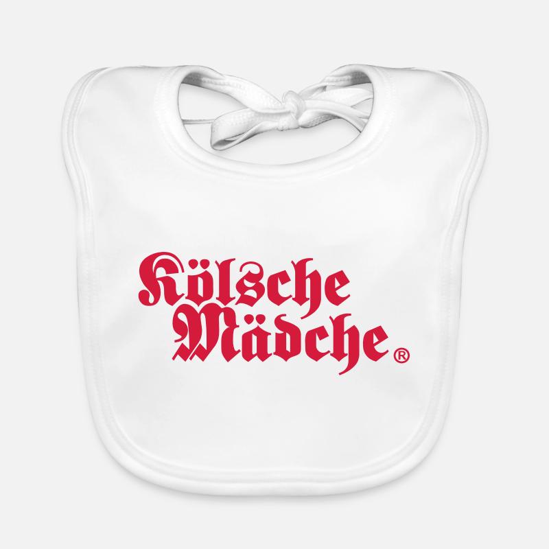 Kölsche Mädche - Cities Baby Bio-Lätzchen