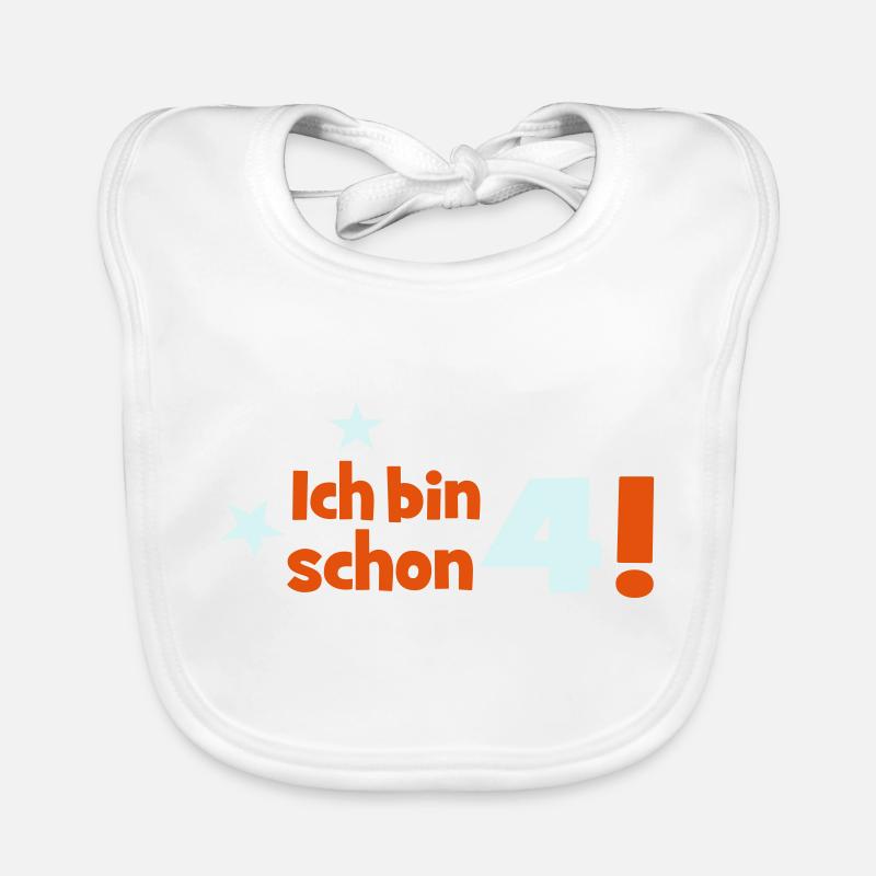 4 Baby Bio-Lätzchen