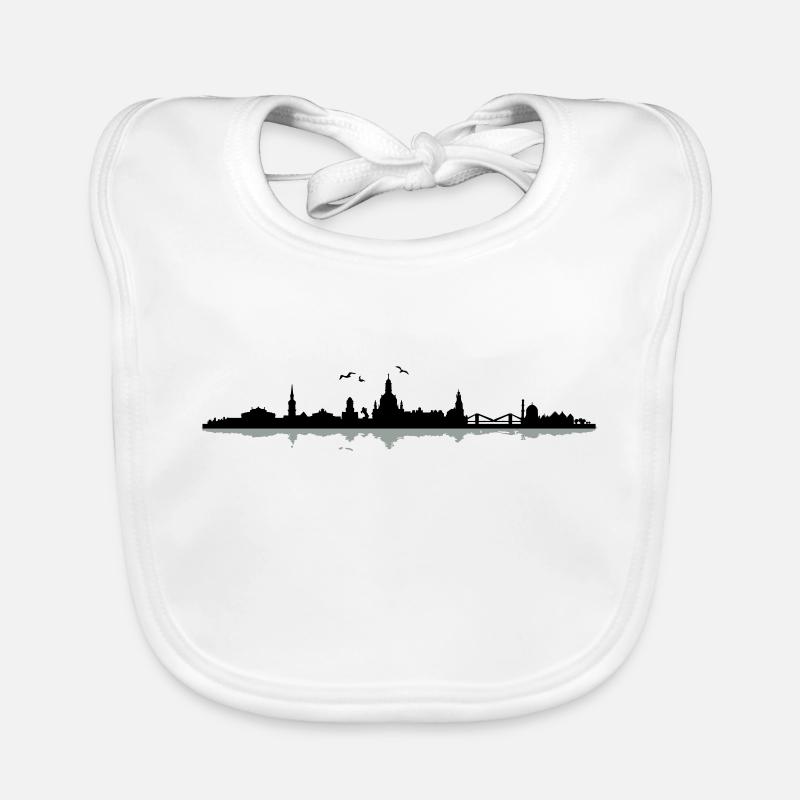 Dresde horizon Bavoir bio Bébé