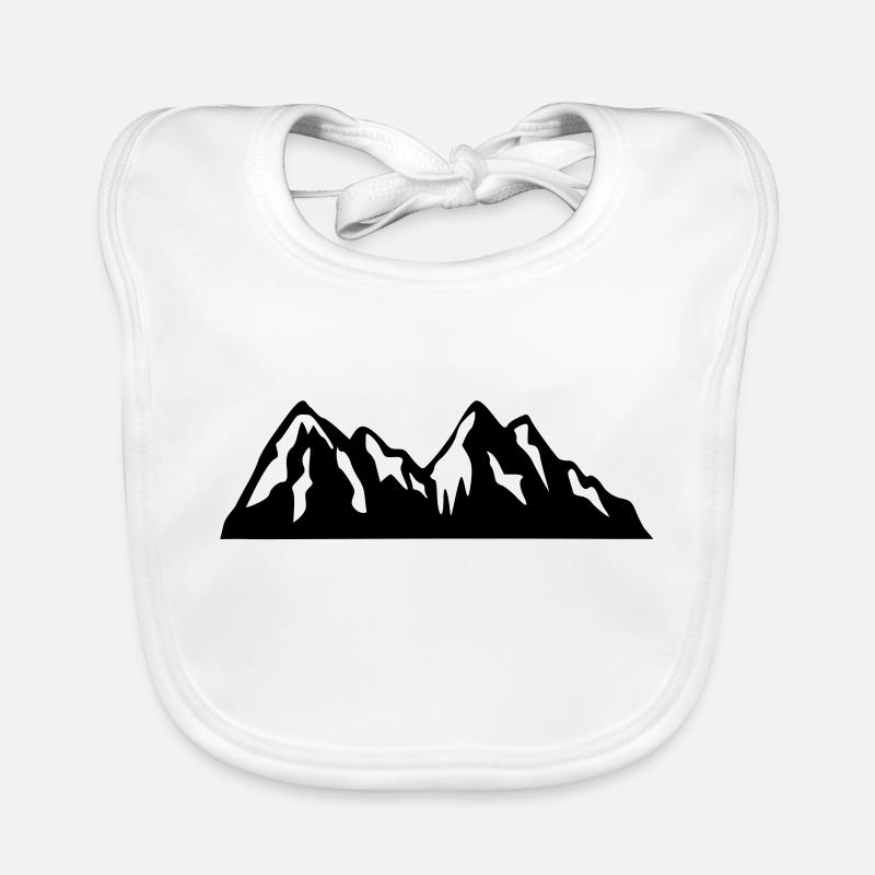 Berge Baby Bio-Lätzchen