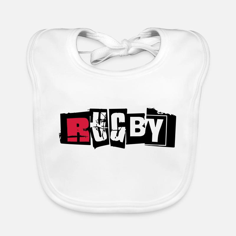 rugby 2 Organic Baby Bibs