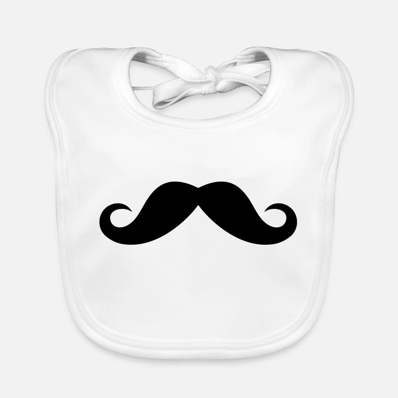 Moustache Organic Baby Bibs