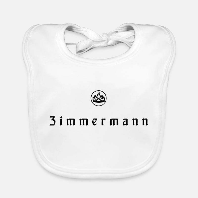 Zimmermann - Baby Bio-Lätzchen - Weiß