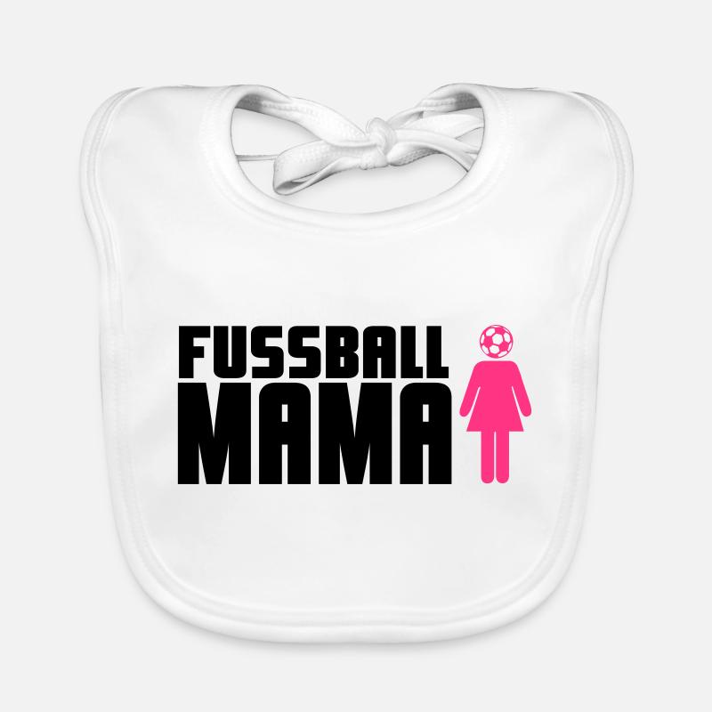 Fußball-Mama Baby Bio-Lätzchen