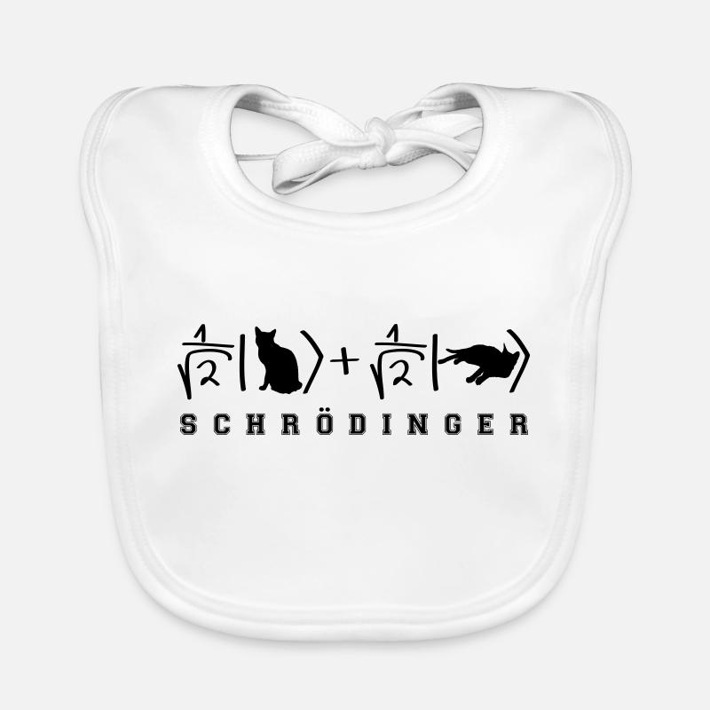 Schrodinger's Cat Organic Baby Bibs