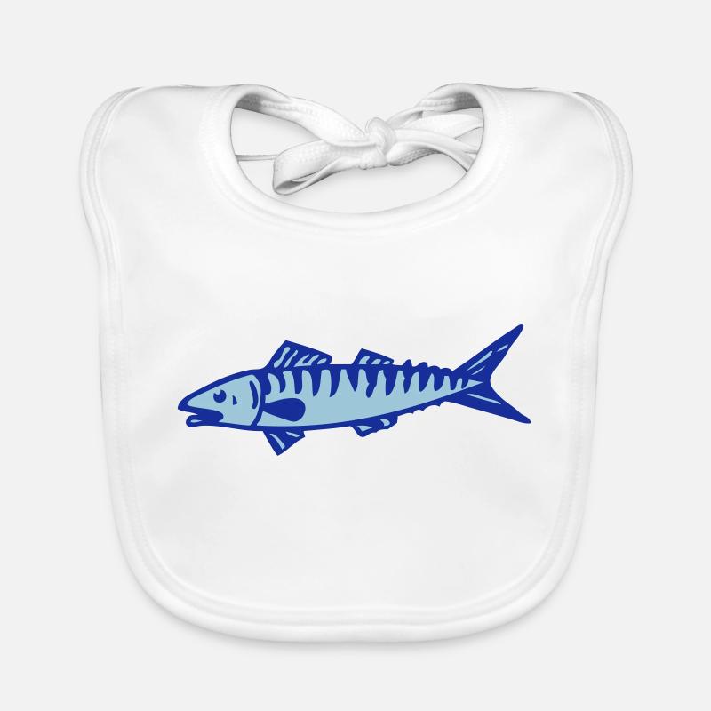 mackerel Organic Baby Bibs