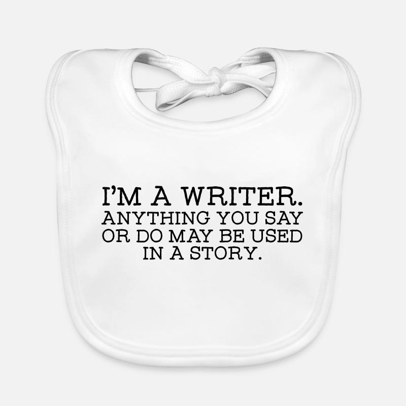 I'm A Writer... Baby Bio-Lätzchen