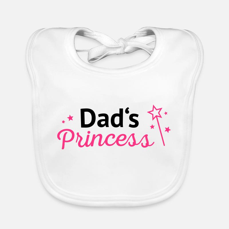 Dads Princess Organic Baby Bibs