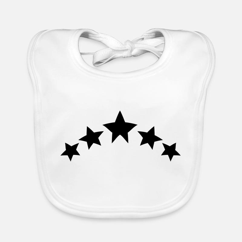 stars Organic Baby Bibs