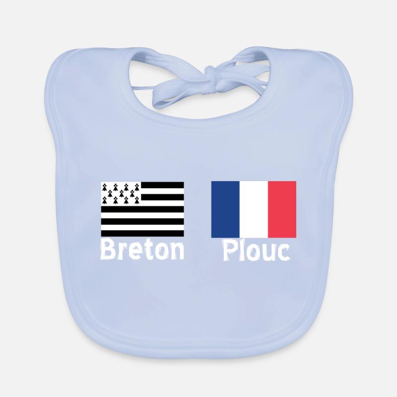 Breton plouc 22 Bavoir bio Bébé