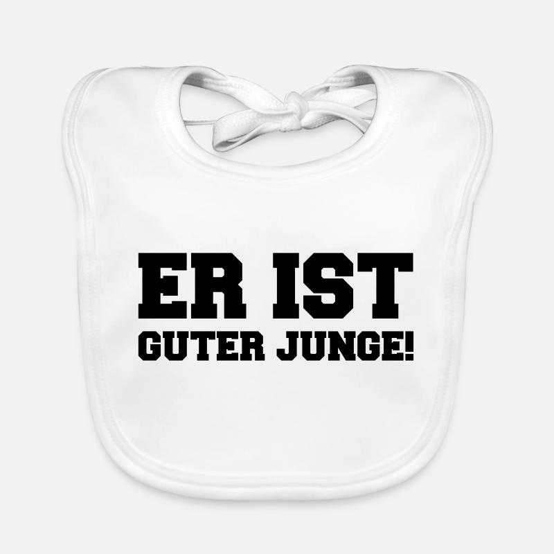 guter_junge_01 Baby Bio-Lätzchen