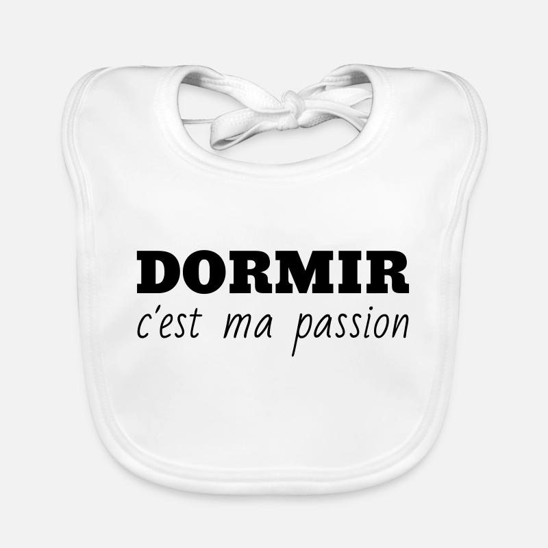 Schlaf / Schläfer / Müdigkeit / Rest Baby Bio-Lätzchen