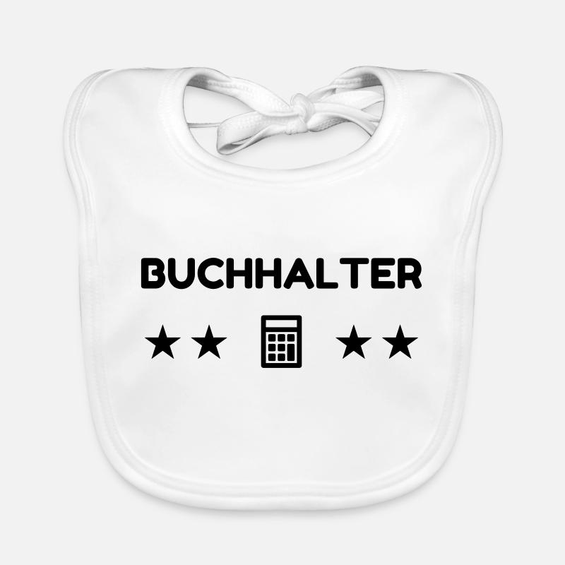 comptable / comptabilité / compter / chiffre Bavoir bio Bébé