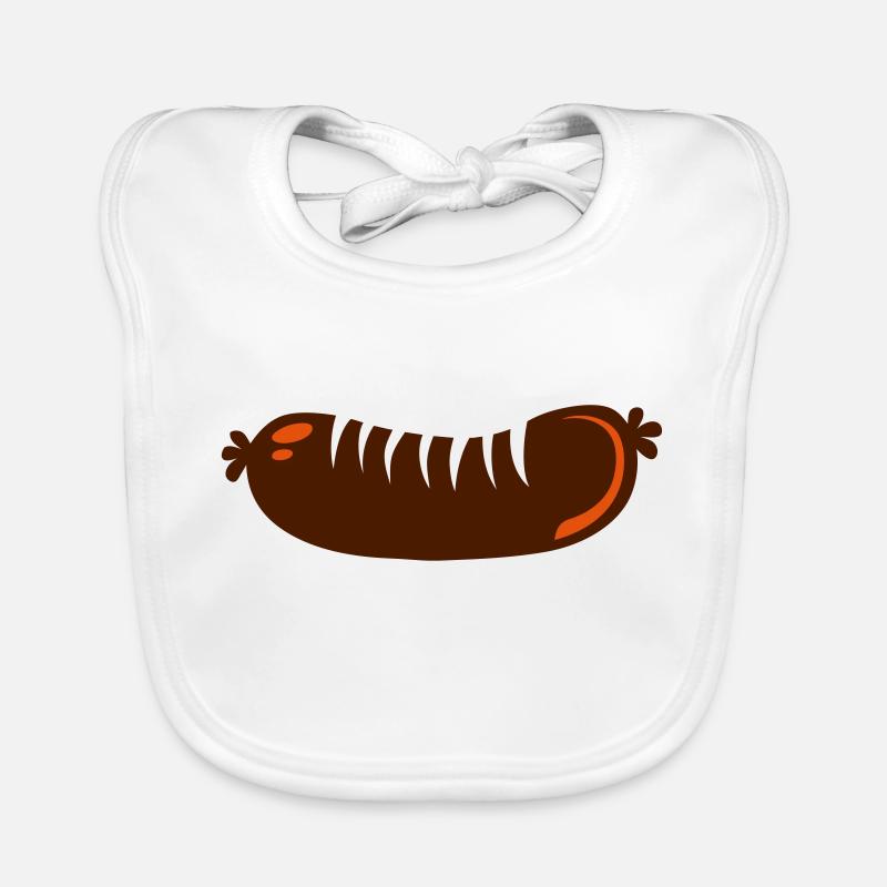 boudin saucisson dessin 802 Bavoir bio Bébé