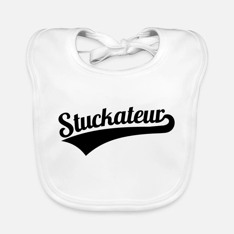 Stuckateur Baby Bio-Lätzchen