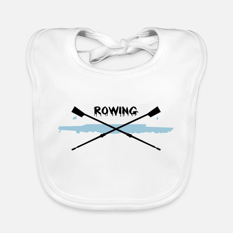Rowing, Aviron Bavoir bio Bébé