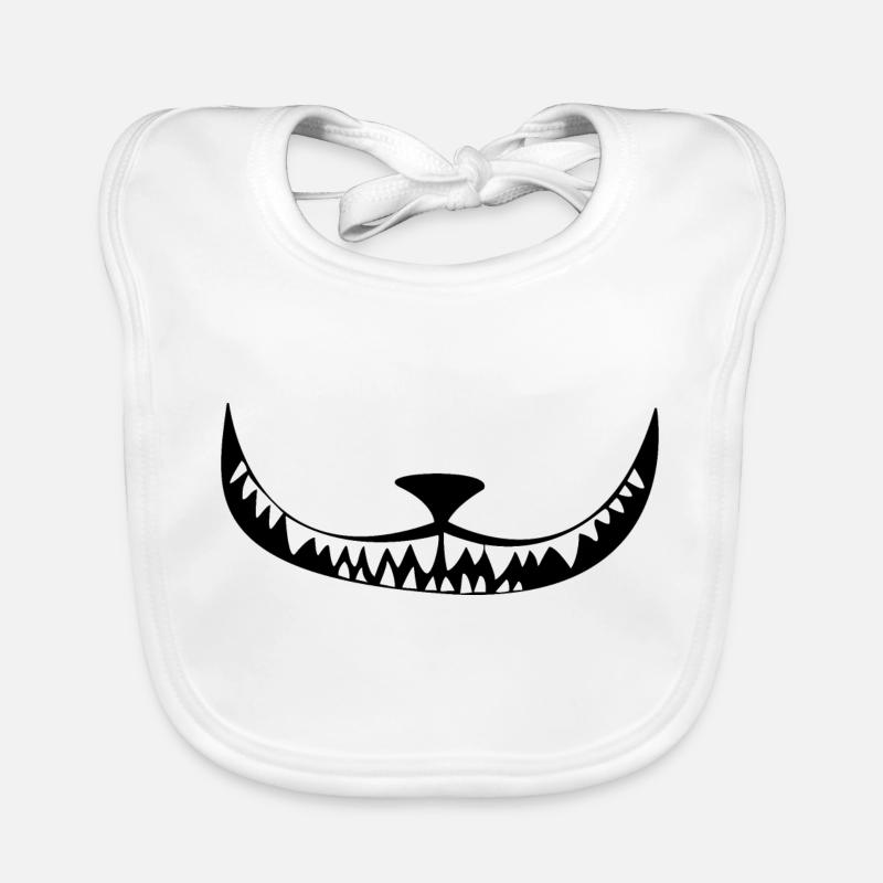 Chat sourire chat Bavoir bio Bébé