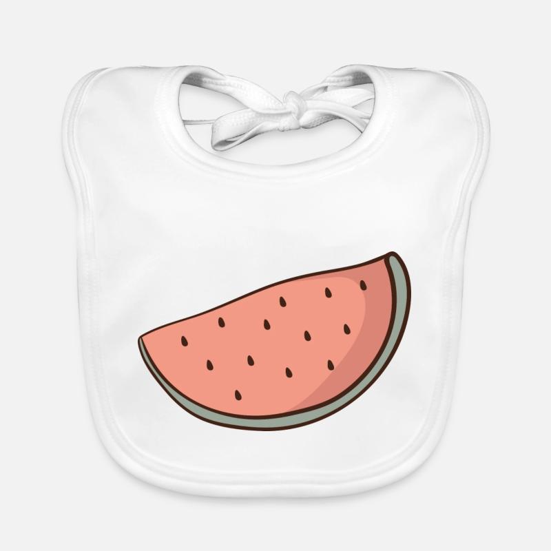 Wassermelone Baby Bio-Lätzchen