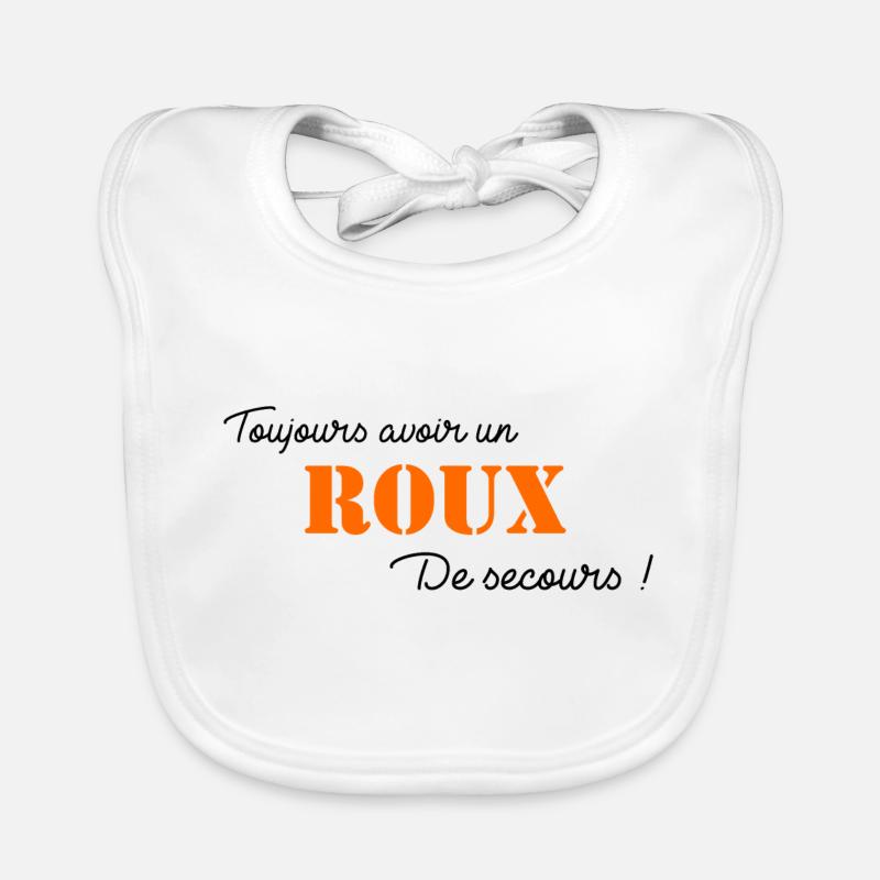 Roux de secours Bavoir bio Bébé