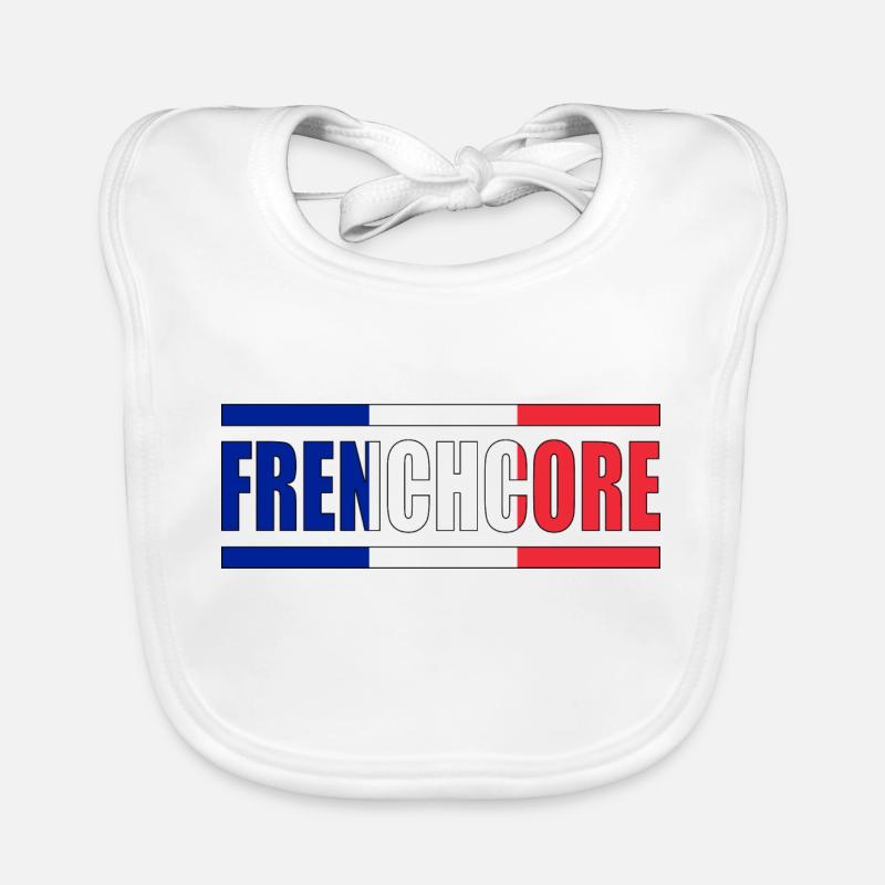 Frenchcore Baby Bio-Lätzchen