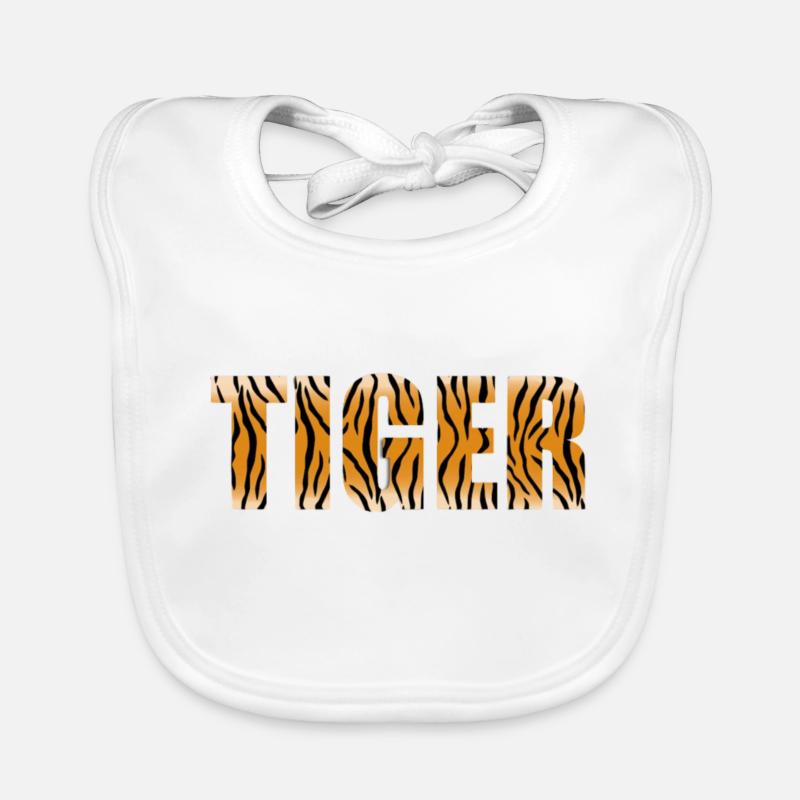 Tiger Design Baby Bio-Lätzchen