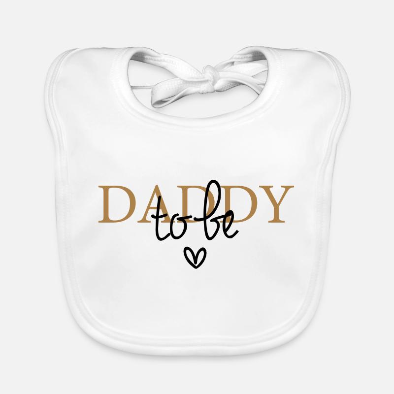 Daddy to be Organic Baby Bibs