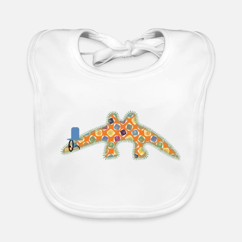 Getarnter Ameisenbär Baby Bio-Lätzchen