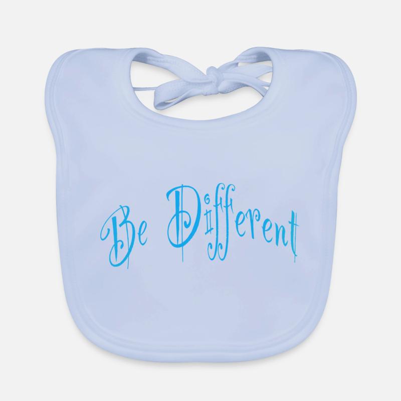 Be different ist different Baby Bio-Lätzchen