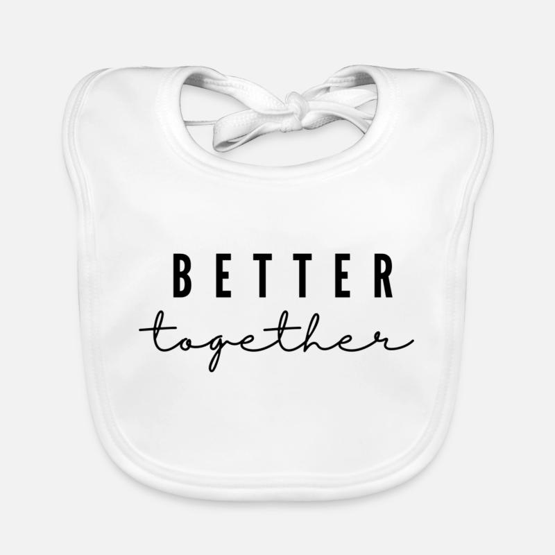 Better together Organic Baby Bibs
