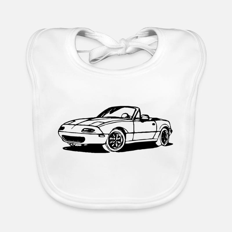 CLASSIC MIATA MK1 MX5 EUNOS Baby Bio-Lätzchen