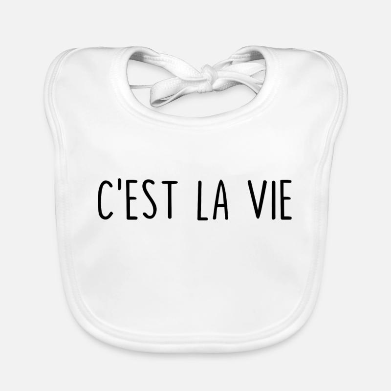 C’est La Vie Bavoir bio Bébé