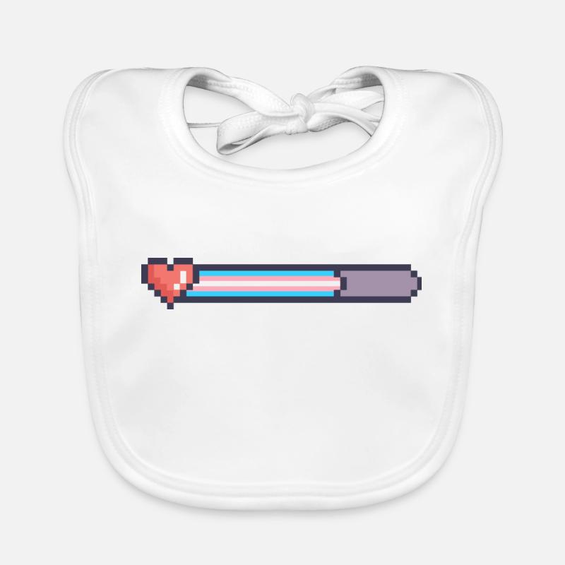 Trans Ladebalken Baby Bio-Lätzchen