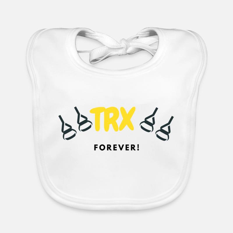 TRX Forever Geschenk Geschnkidee Training Maschine Baby Bio-Lätzchen