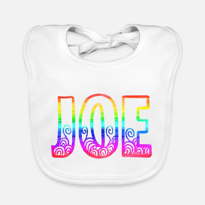 joe rs arc-en-ciel Bavoir bio Bébé