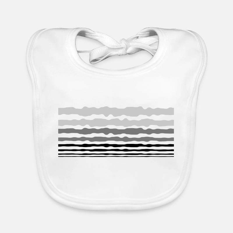 Design Lines Stripes Organic Baby Bibs