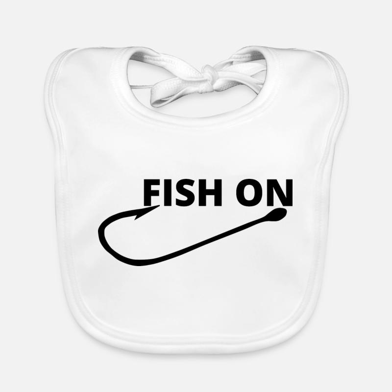 Fish on Bavoir bio Bébé