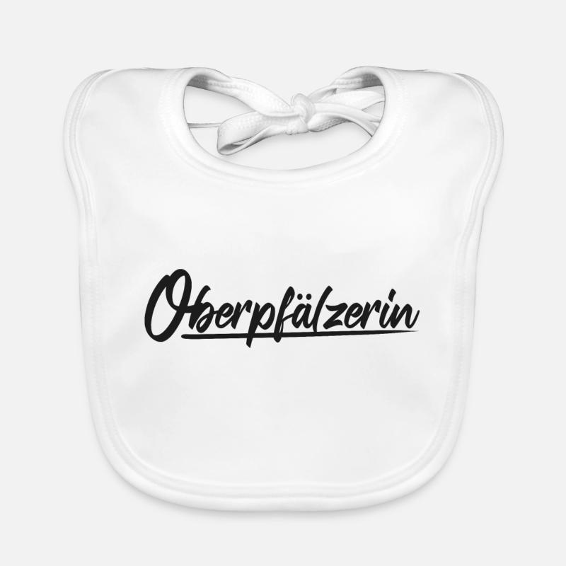 Cooles Oberpfälzerin Motiv Shirt Pullover Spruch Baby Bio-Lätzchen