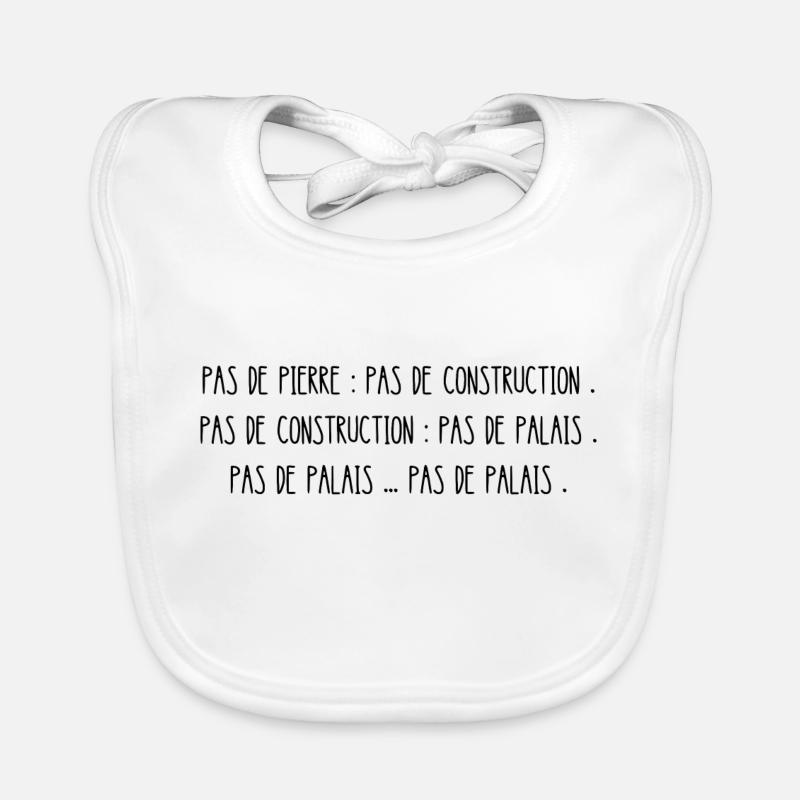 pas de palais Bavoir bio Bébé