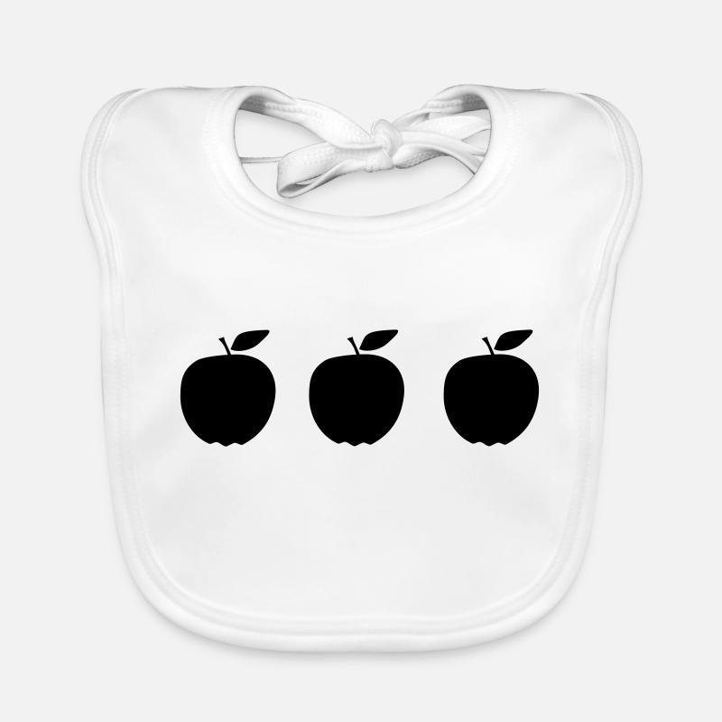 Apfel Baby Bio-Lätzchen