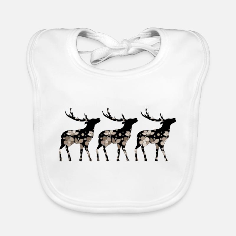 Deer Organic Baby Bibs