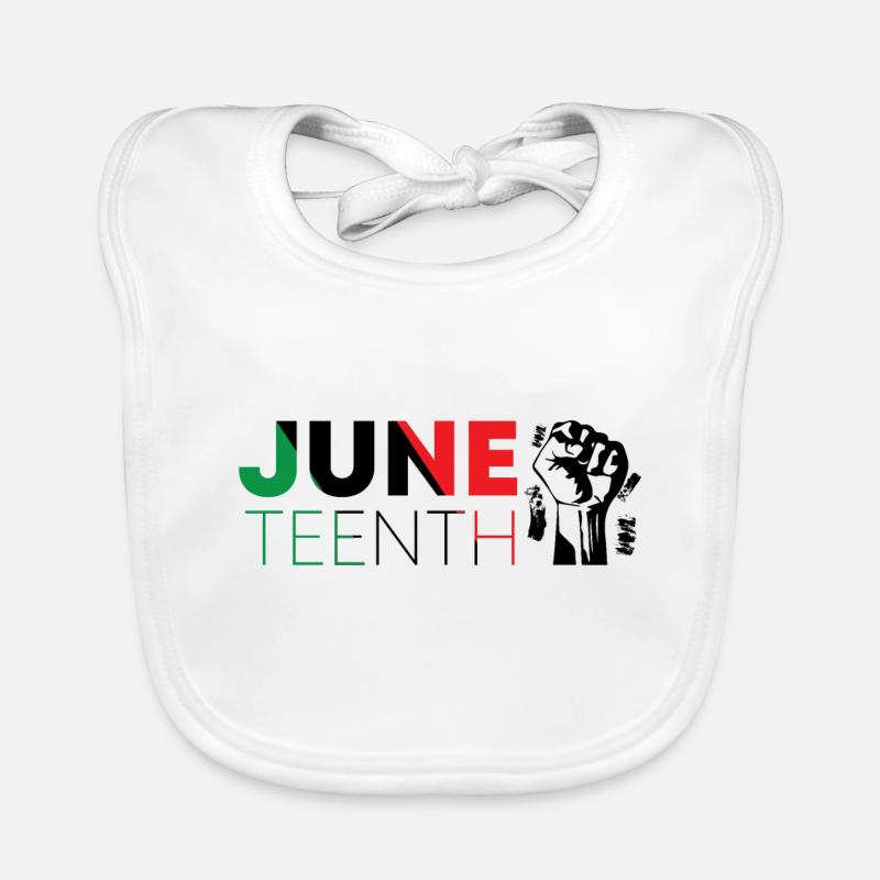 JUNETEENTH Organic Baby Bibs