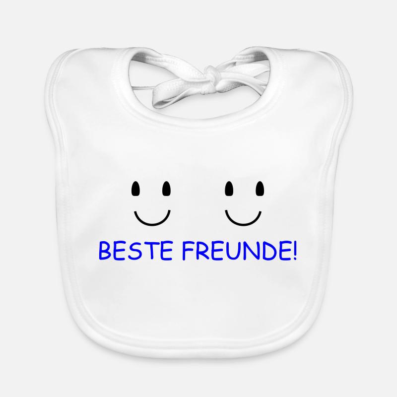 Beste Freunde Baby Bio-Lätzchen