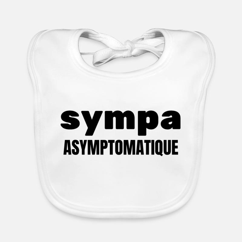 sympa asymptomatique Bavoir bio Bébé