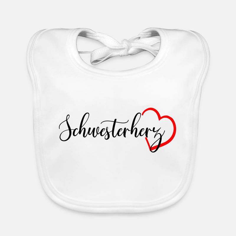 Schwesterherz Baby Bio-Lätzchen
